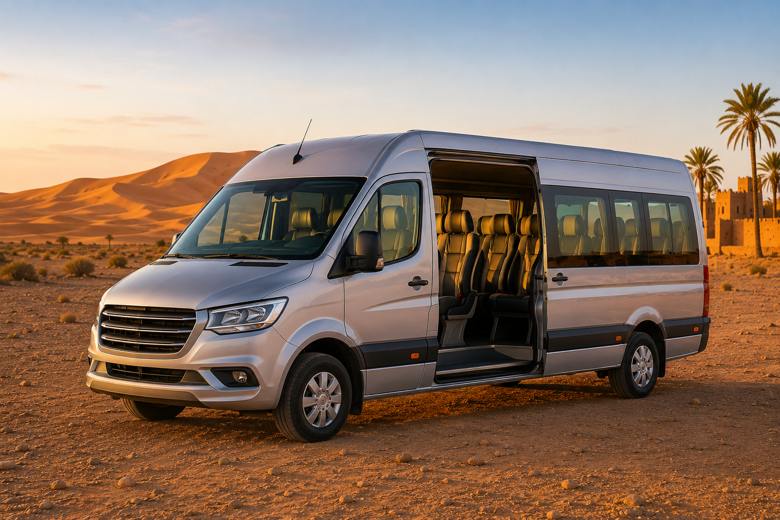 Our fleet of private tour vehicles