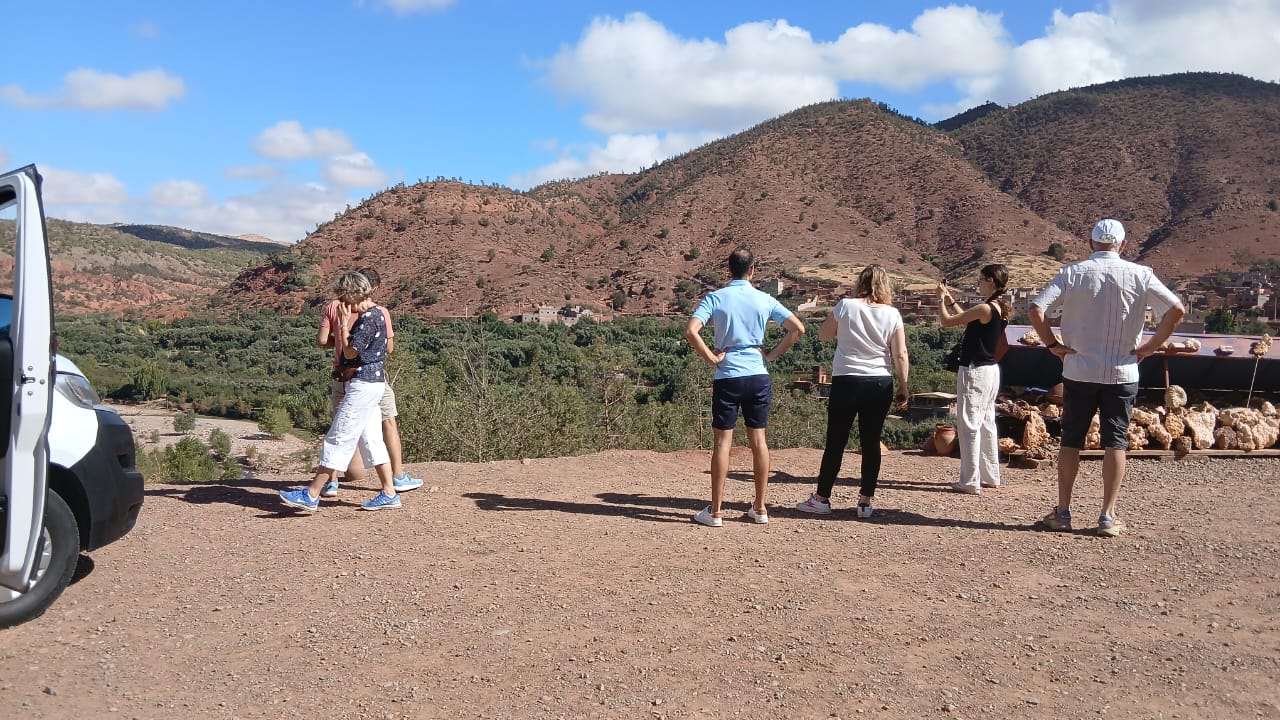 Moroccan landscape and scenery
