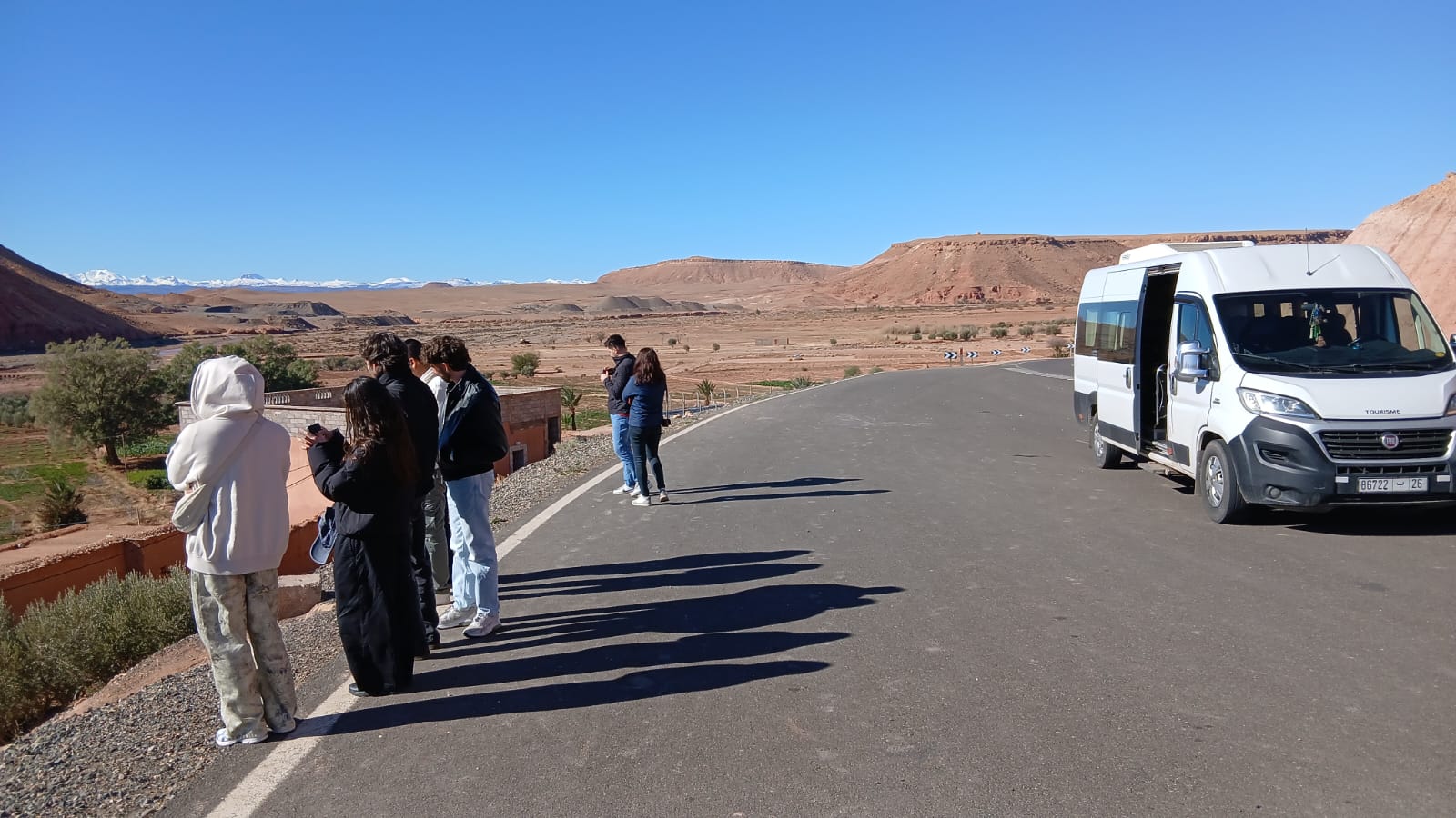 Moroccan mountains and villages