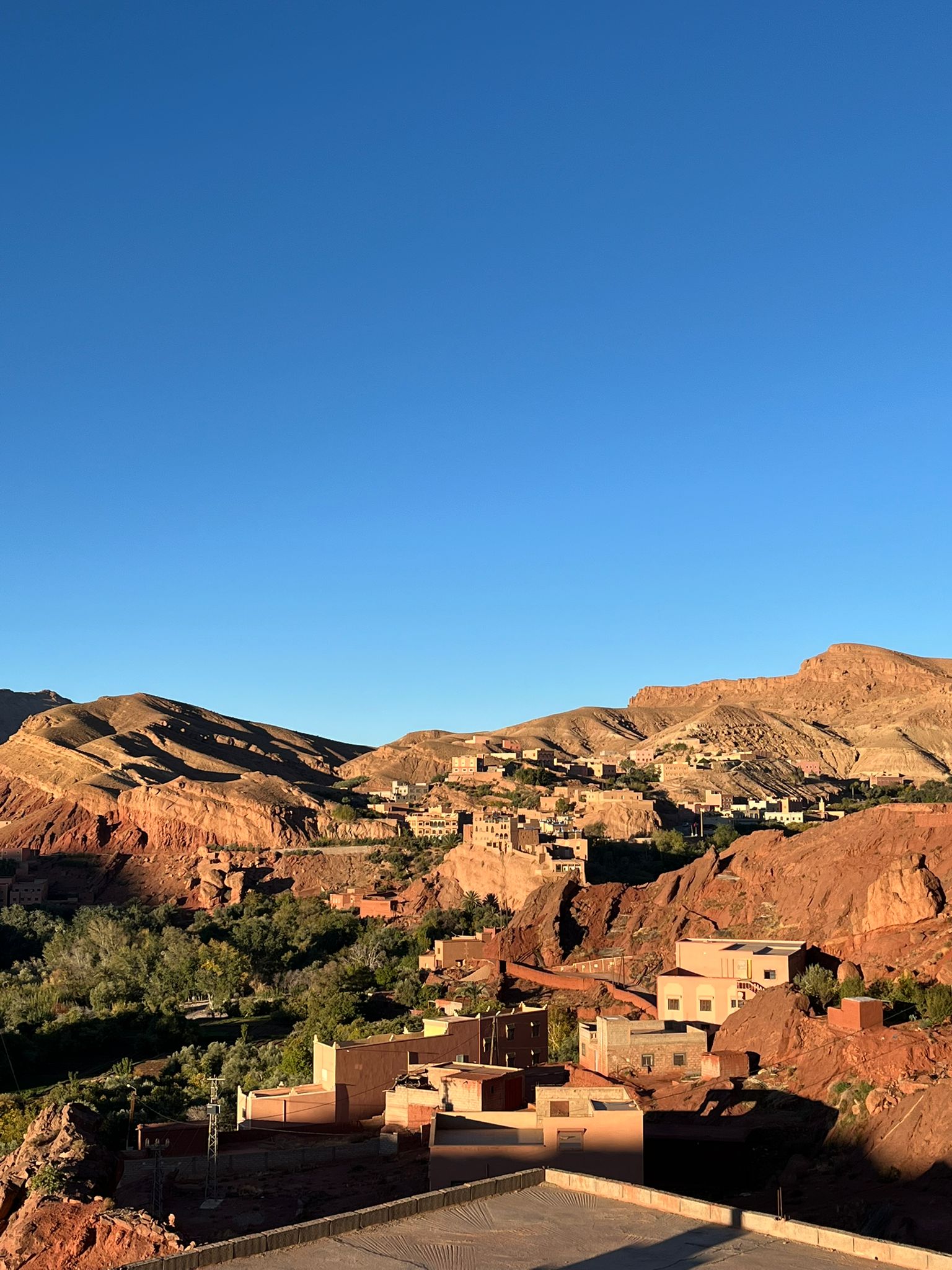 Traditional Morocco landscape
